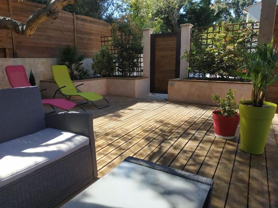 Ferienwohnung Studio Jacuzzi Prive A 8 Min A Pied De La Plage La Ciotat Exterior foto