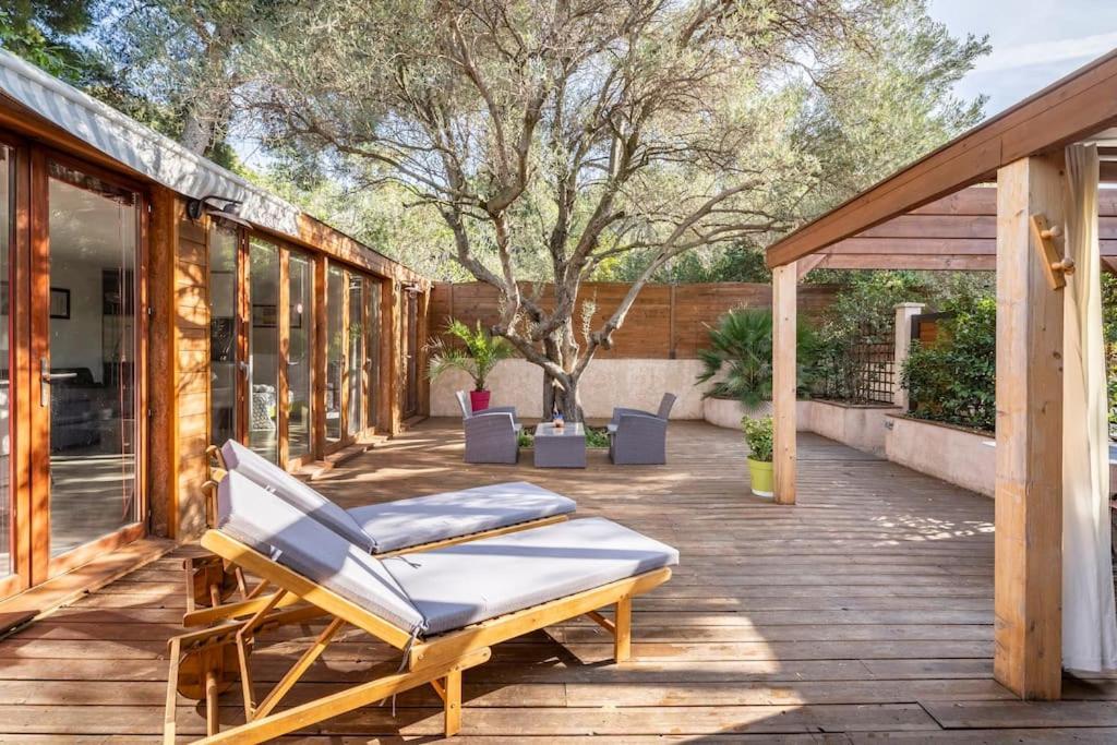 Ferienwohnung Studio Jacuzzi Prive A 8 Min A Pied De La Plage La Ciotat Exterior foto